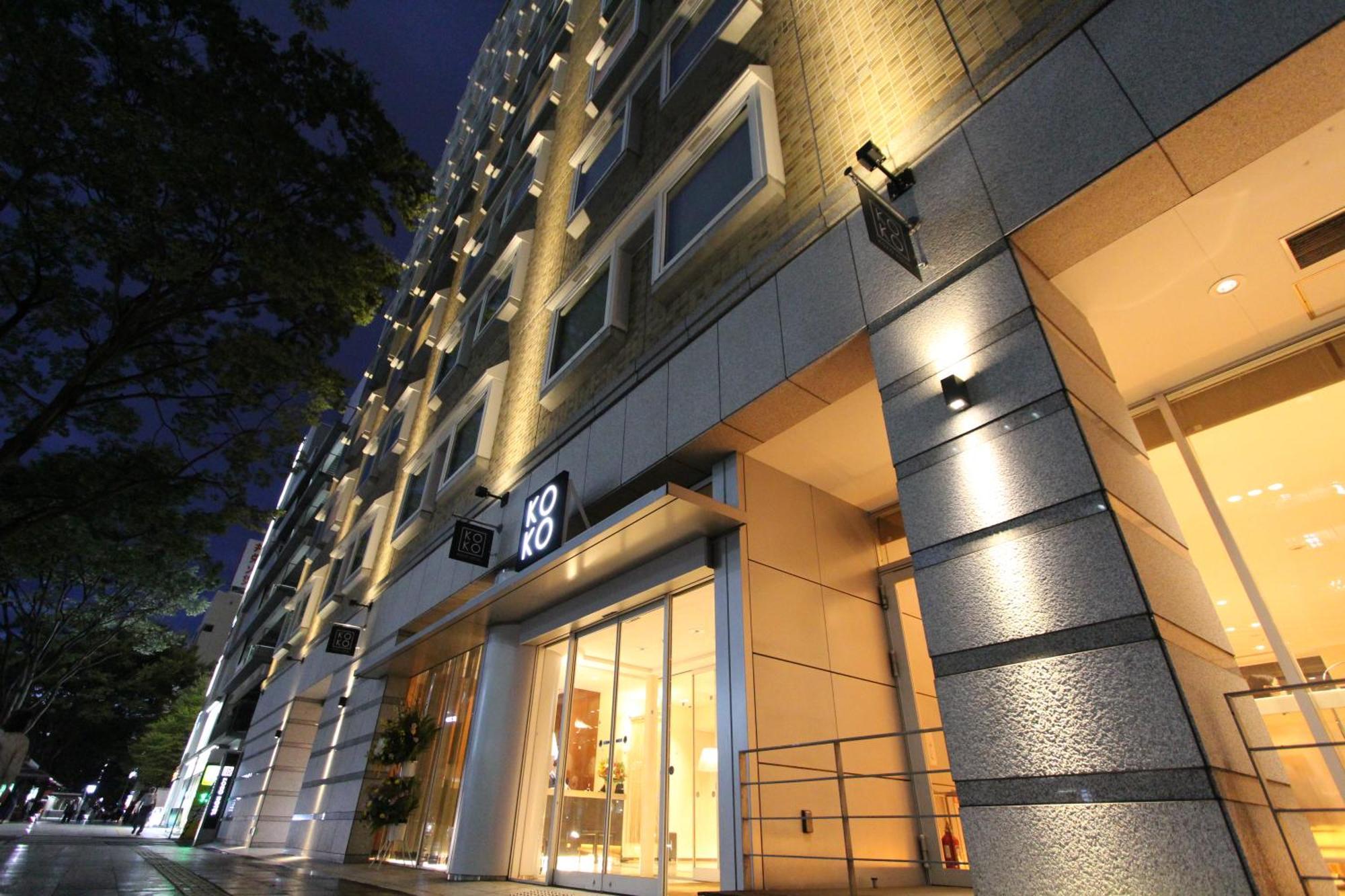 Koko Hotel Sendai Kotodai Park Buitenkant foto